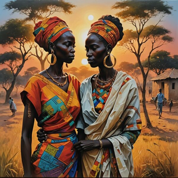 african painting