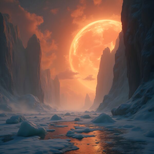 Eclipse of the Frozen Sun