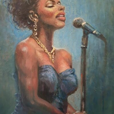 Lady Signs the Blues
